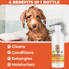 4-in-1 Calming Dog Shampoo – Cleans, Conditions, Detangles & Moisturizes with Pet-Friendly Formula