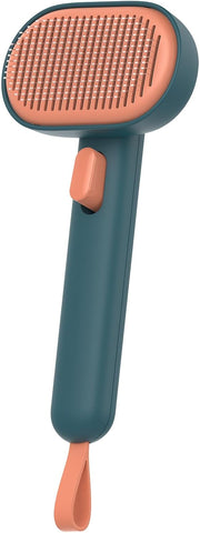 Deshedding Brush for Cats & Dogs – Gentle Grooming Tool for Long & Short Hair with Skin-Friendly Bristles