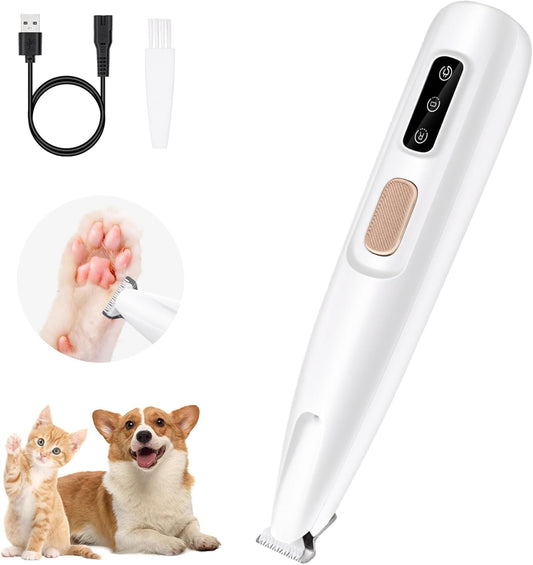 Low-Noise LED Clippers for Dogs & Cats