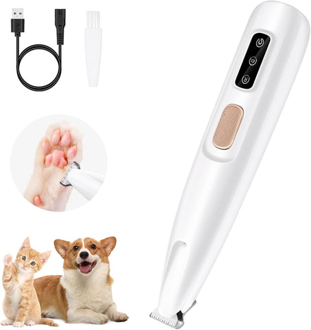 Low-Noise LED Clippers for Dogs & Cats