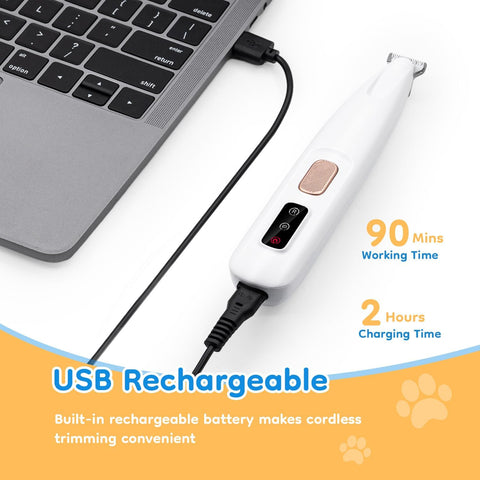 Low-Noise LED Clippers for Dogs & Cats