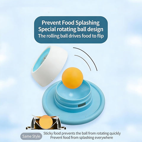 Anti-Anxiety Slow Feeder & Mental Stimulation Toy for Dogs & Cats