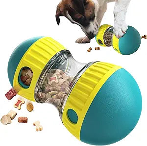 Dog Puzzle Toy – Interactive Treat Dispensing Ball, Tough Food Dispenser, Slow Feeder & Enrichment Training Toy for Puppies and Dogs
