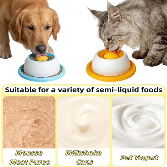 Anti-Anxiety Slow Feeder & Mental Stimulation Toy for Dogs & Cats