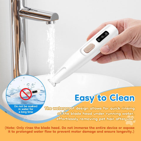 Low-Noise LED Clippers for Dogs & Cats