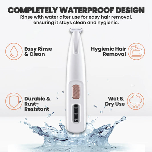 Low-Noise LED Clippers for Dogs & Cats