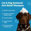 Chlorhexidine Pet Shampoo – Itch Relief & Skin Care for Dogs & Cats (Allergies, Hot Spots, Shedding & Odor Control, 16oz)