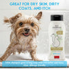 Pet Shampoo & Shower Gel – Gentle Deep Cleaning, Deodorizing Care for Dogs & Cats of All Coat Types