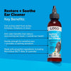 Pet Ear Cleaner for Dogs & Cats – Gentle Itch Relief & Ear Irritation Soother with Aloe Vera