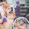 Self-Cleaning Pet Slicker Brush – Gentle Grooming & Deshedding Tool for Dogs & Cats with Long or Short Hair