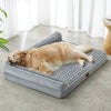 Waterproof Orthopedic Dog Bed – Supportive Comfort for Large Dogs with Removable Washable Cover & Anti-Slip Base