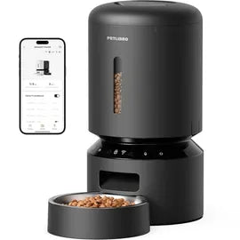 Automatic Pet Feeder – 5L Timed Cat & Dog Feeder with WiFi, Freshness Preservation, Low Food Sensor, Up to 10 Meals